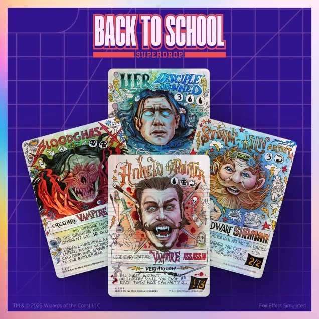 Secret Lair Drop Series: Back to School Superdrop: Notebook Genius, Secret Lair, foil